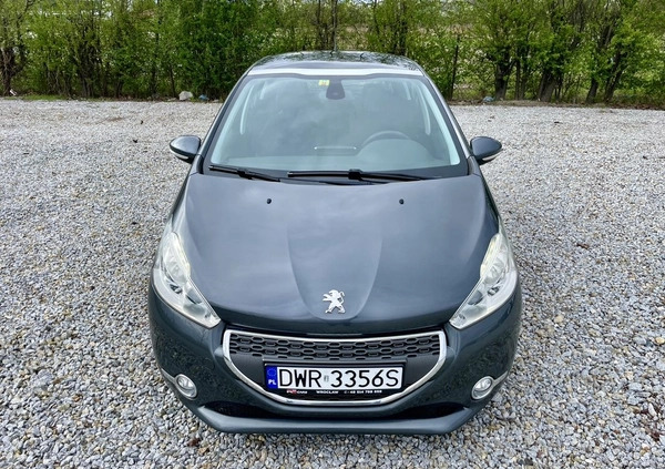 Peugeot 208 cena 29990 przebieg: 161000, rok produkcji 2013 z Szczytno małe 379